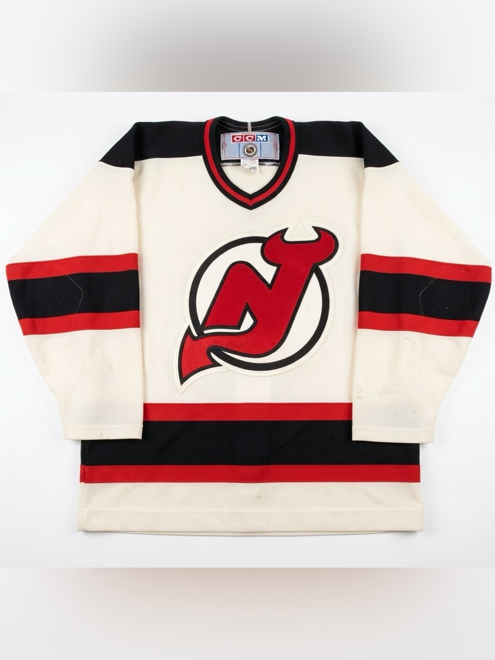 CCM  Vintage Youth New Jersey Devils Hockey Jersey